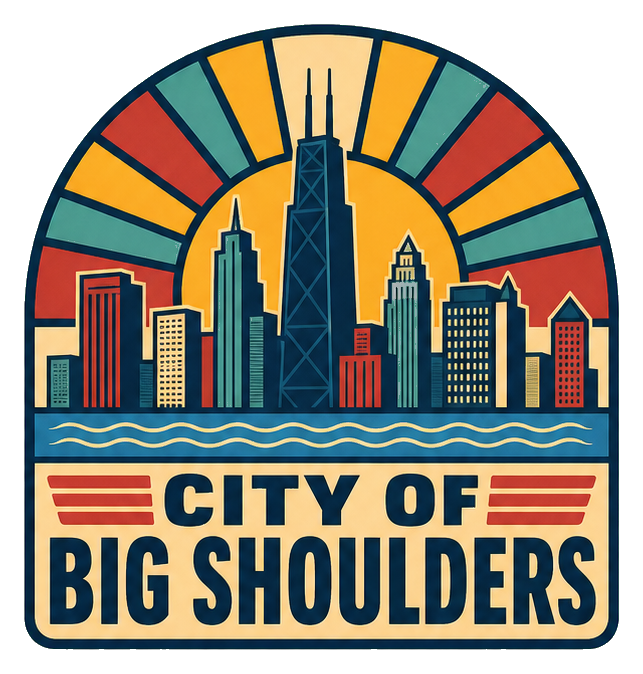Preview for City Of Big Shoulders Chicago Sticker