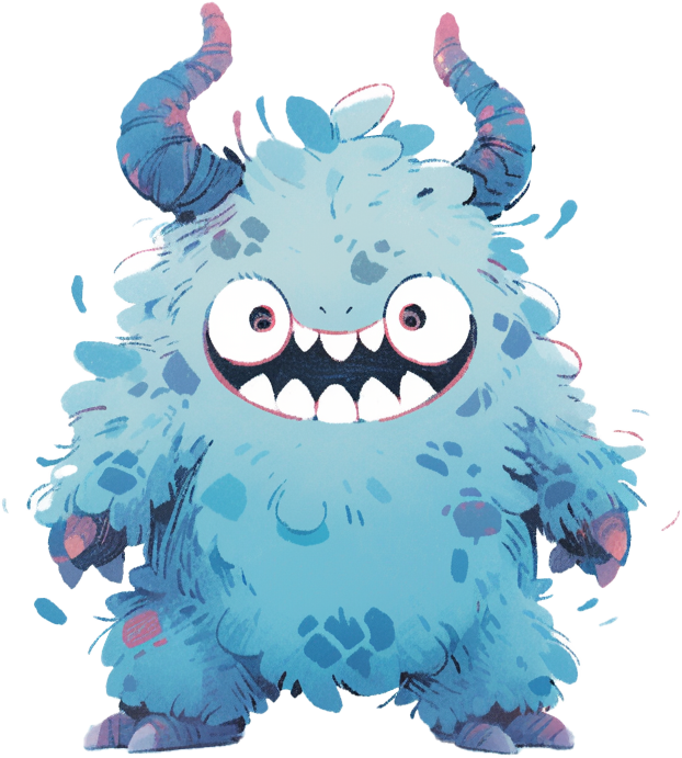 Preview for Blue-monster-character-design-monsters-sticker-1f62c