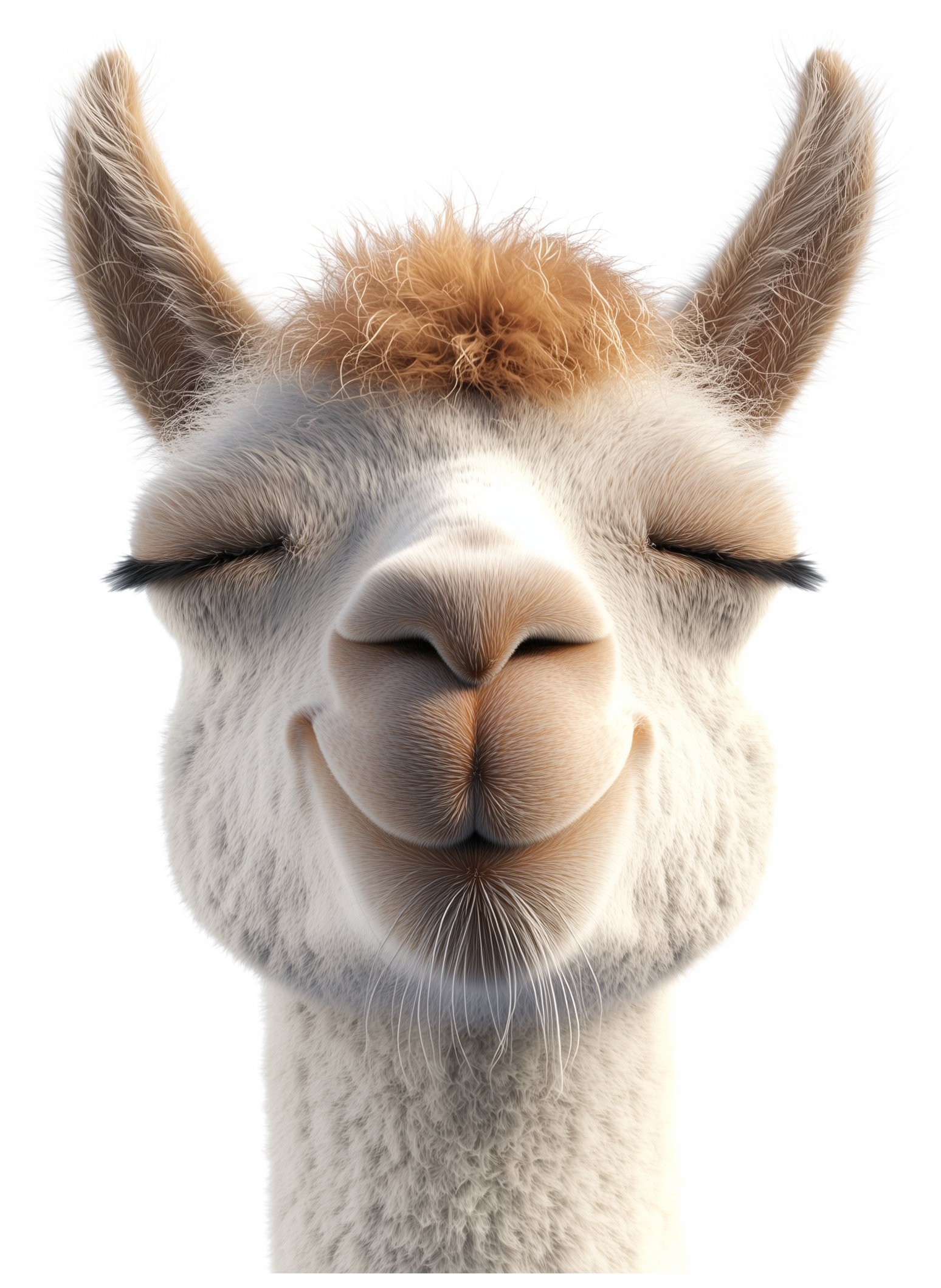 Preview for Cute Llama Emoji Sticker