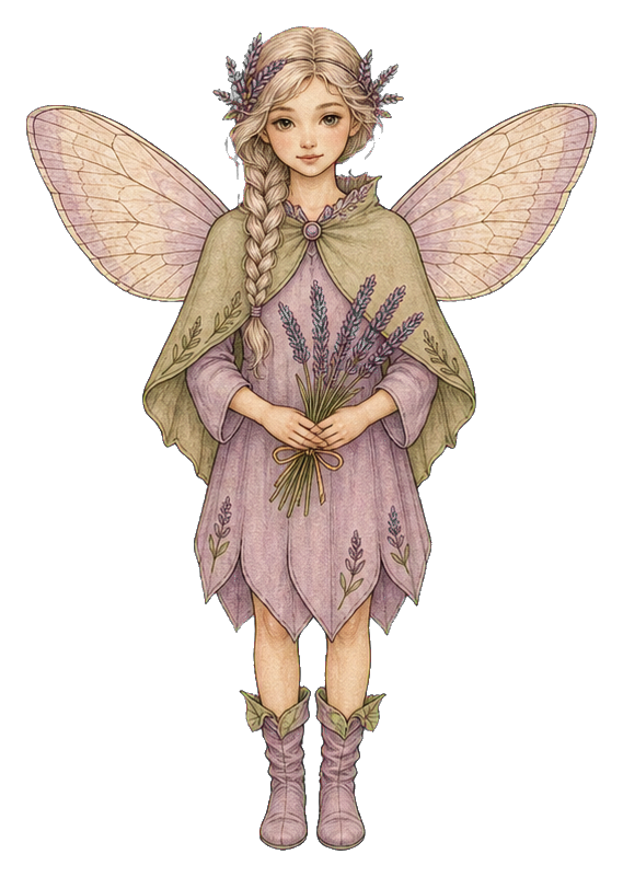 Preview for Lavender Gatherer Fairy Sticker