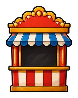 Preview for Blank Ticket Booth Sticker