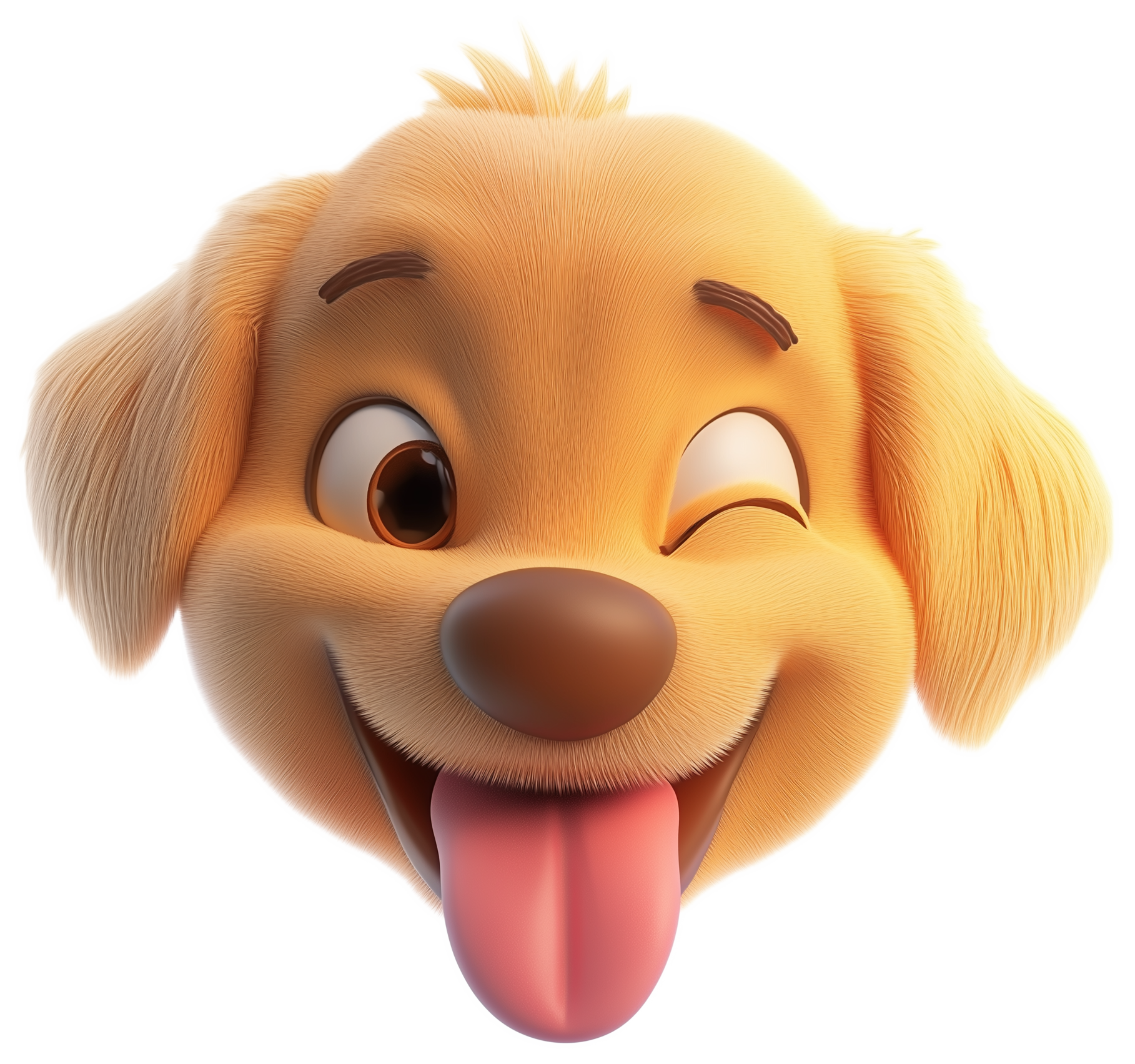 Preview for Cute Dog Emoji Sticker