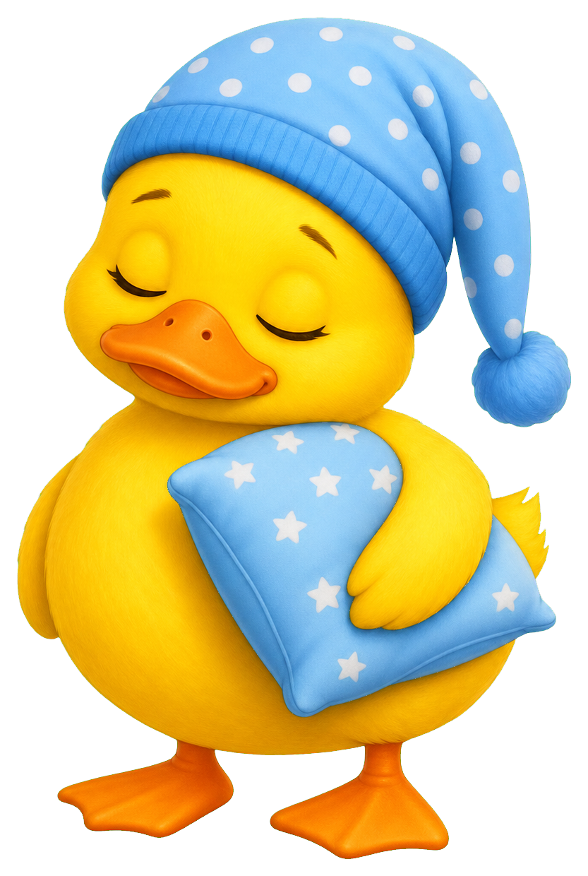 Preview for Sleepy Duck Sticker