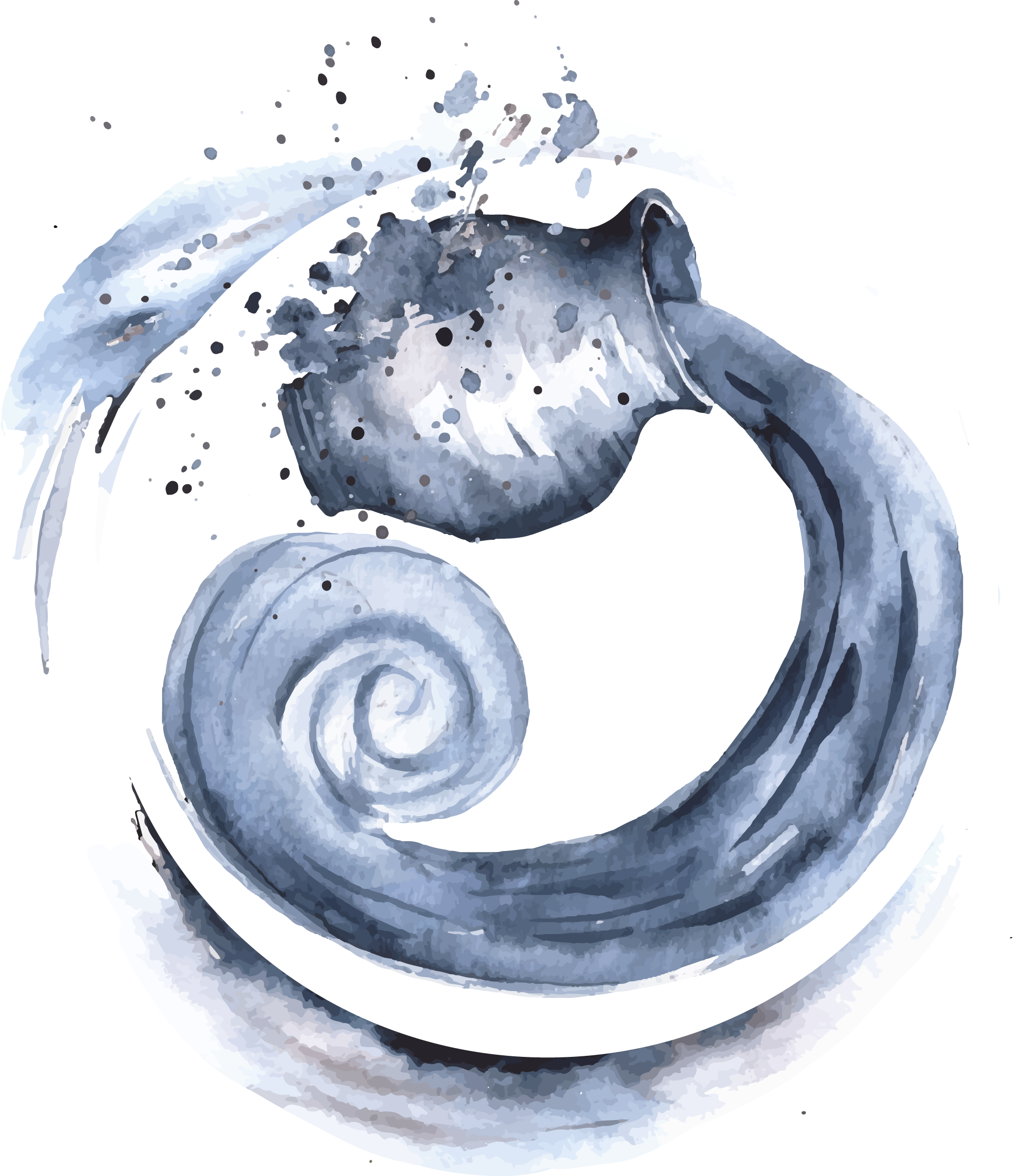 Preview for Watercolor-cat-design-zodiac-sticker-3471a