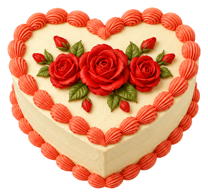 Preview for Valentine Keepsake Heart Cake