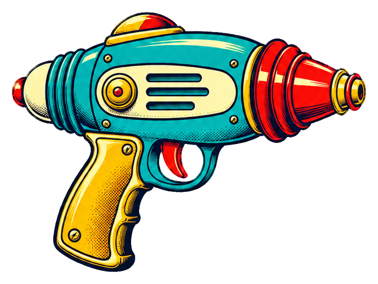 Preview for Comic Space Gadgets Ray Blaster
