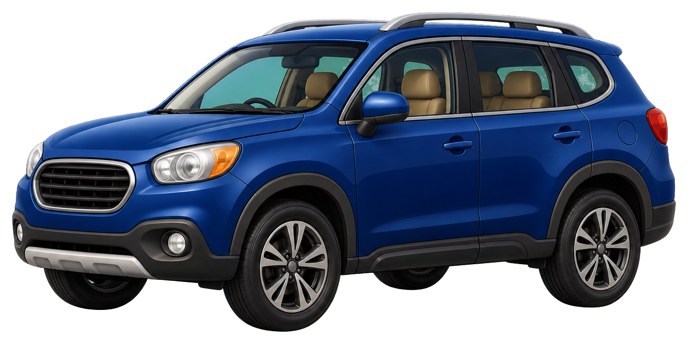Preview for Blue Family Suv Sticker Graphic
