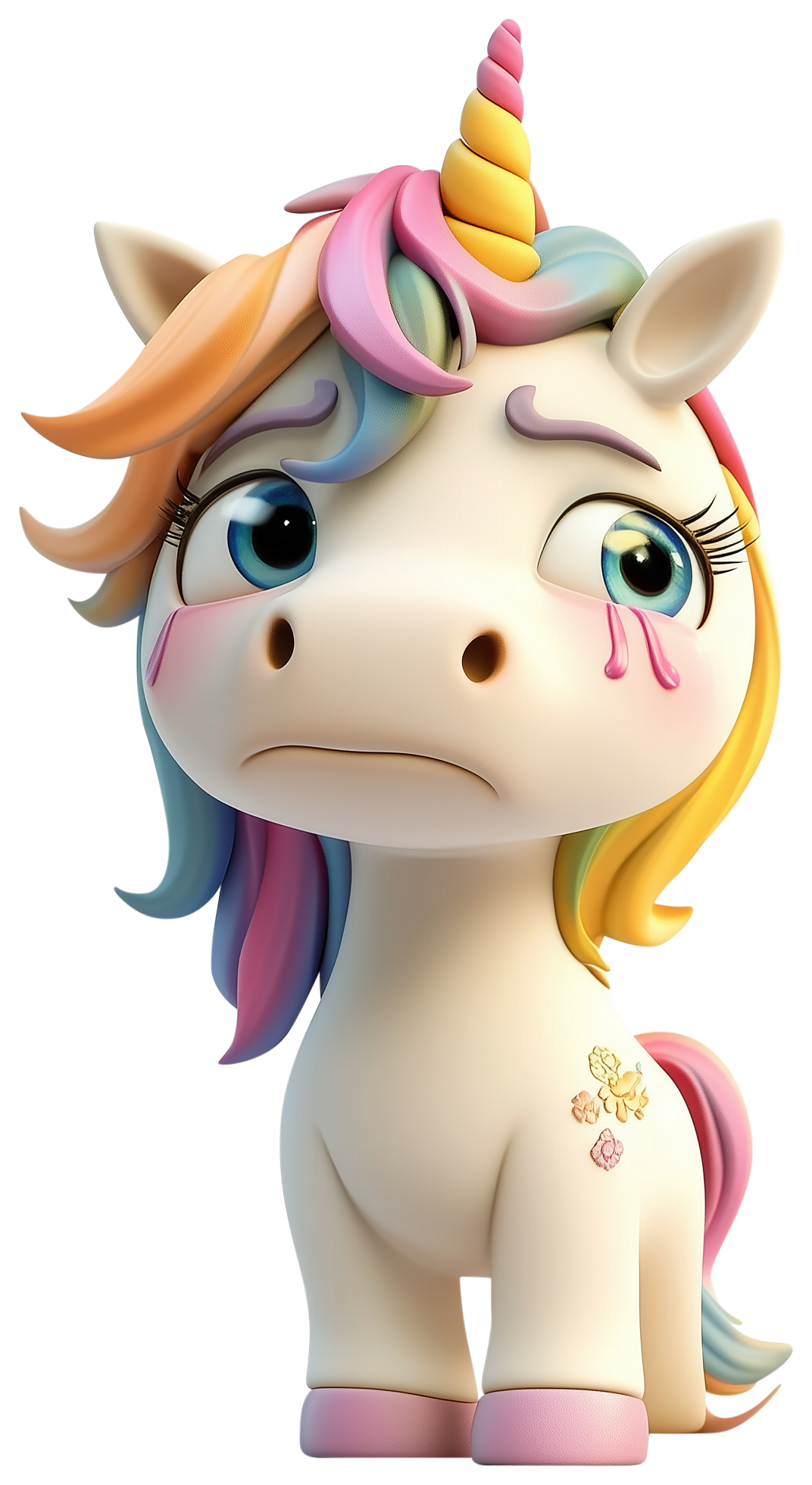 Preview for Cute Unicorn Emoji Sticker