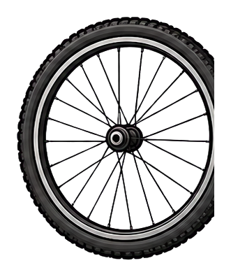 Preview for Bicycle Wheel Sticker