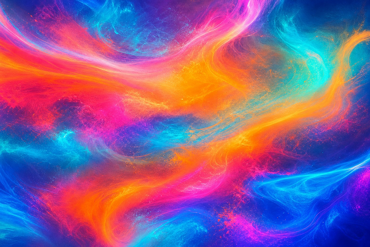 Preview for Orange Aqua Neon Abstract Background