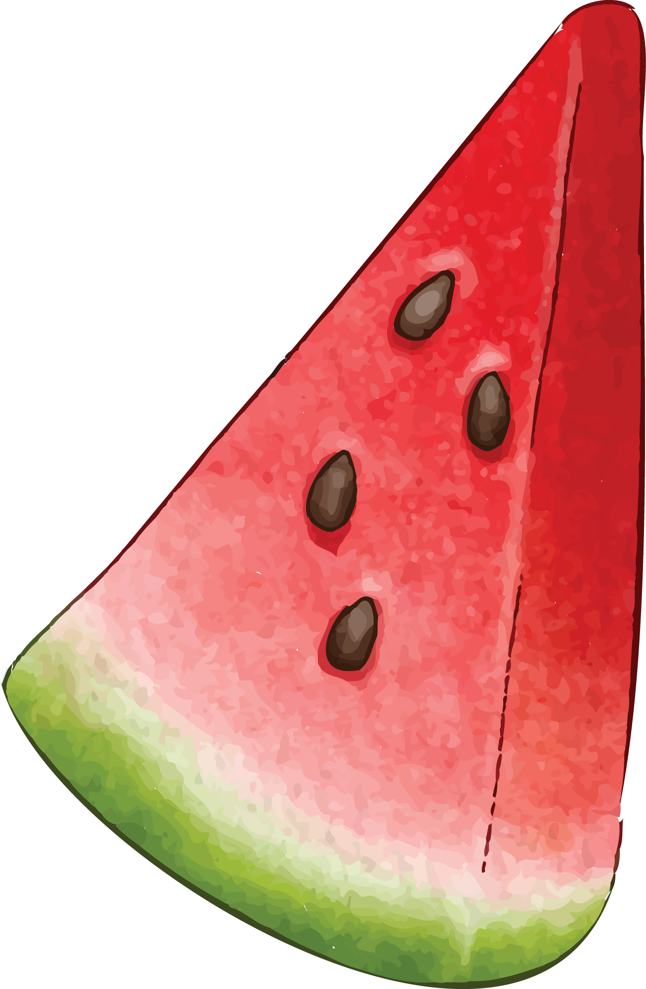 Preview for Watercolor-watermelon-slice-art-summer-watercolor-sticker-eec8e