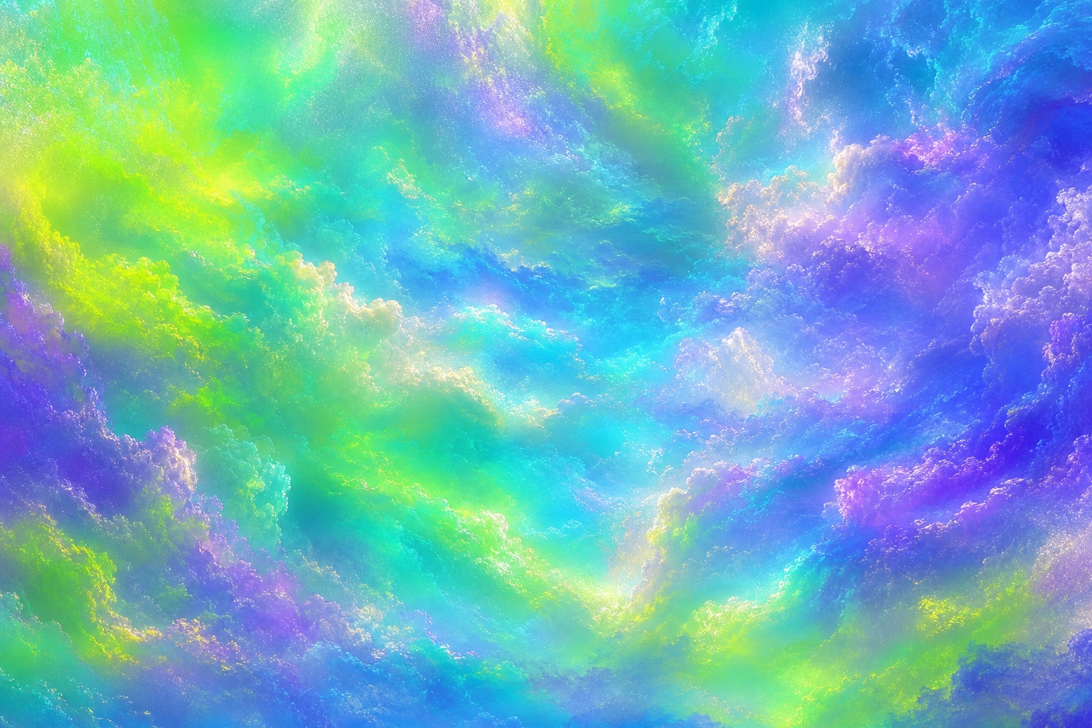 Preview for Lime Cobalt Holographic Gradient Background