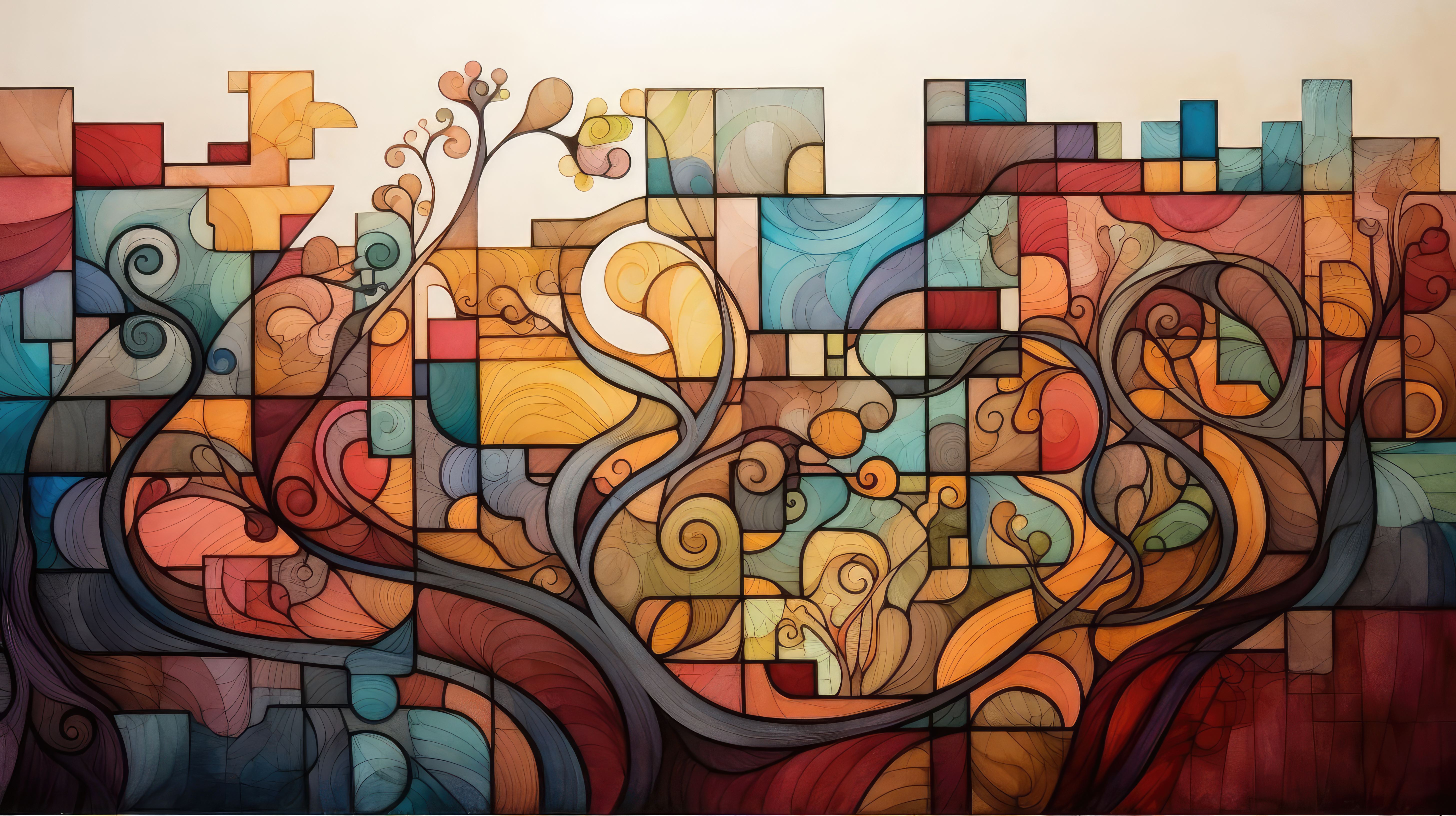 Preview for Vibrant-abstract-art-piece-background-da0b0