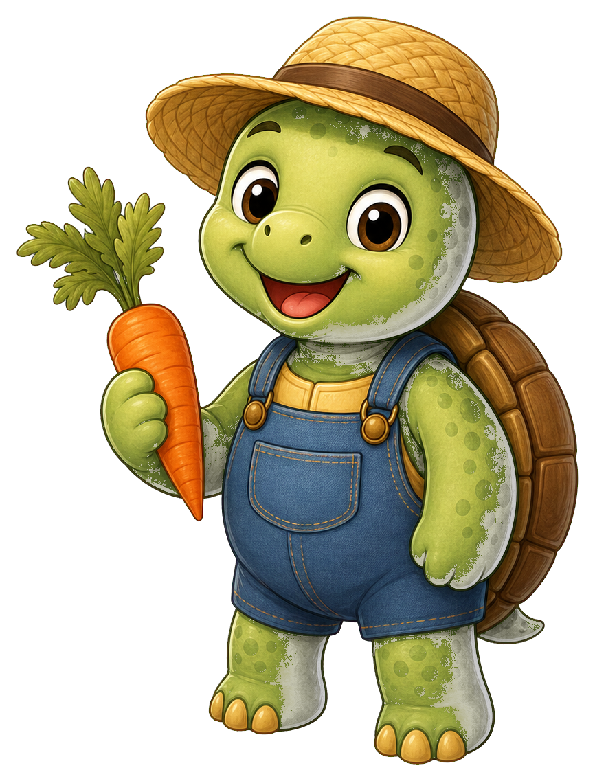 Preview for Farmer Turtle Sticker