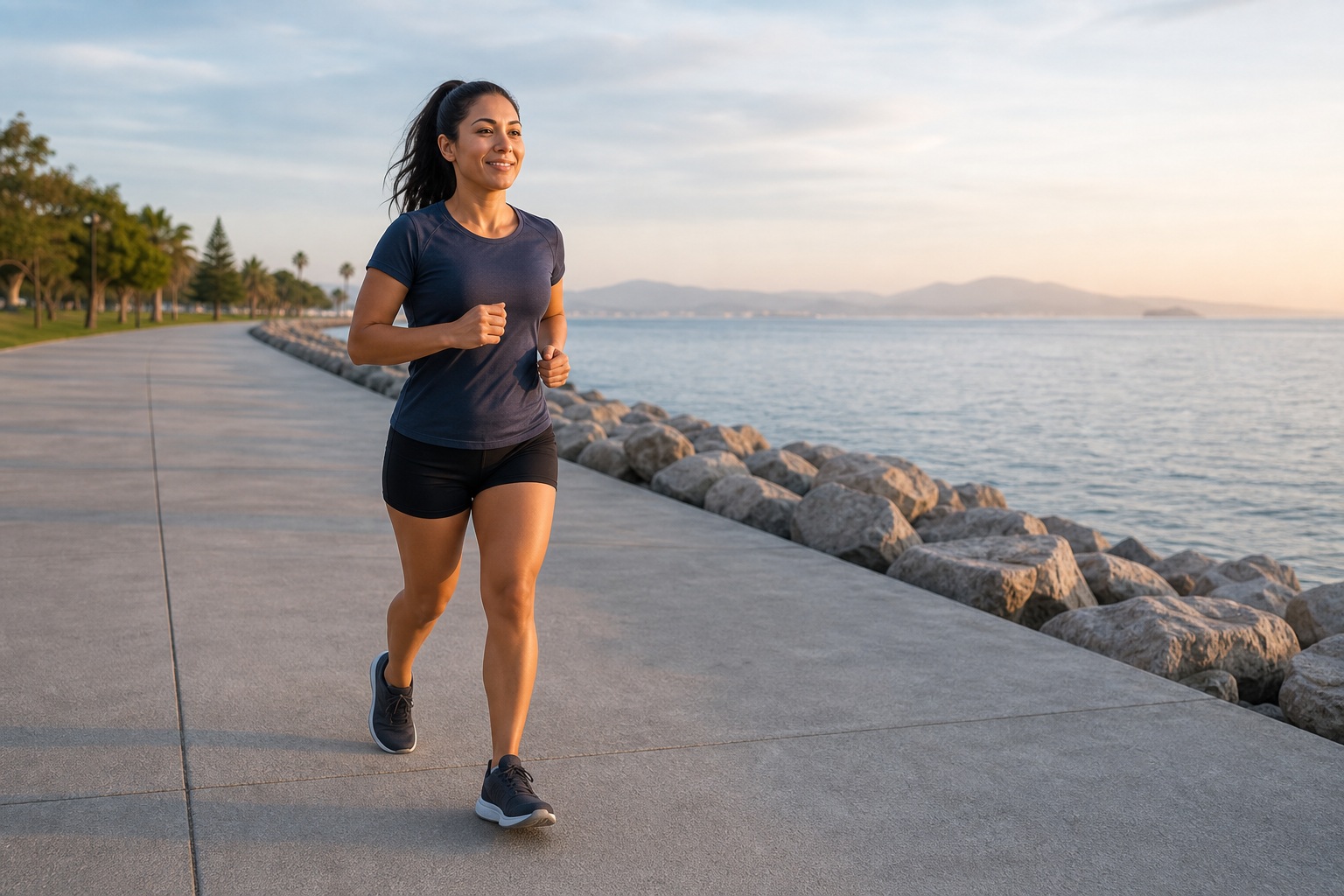 Preview for Waterfront Morning Run Background