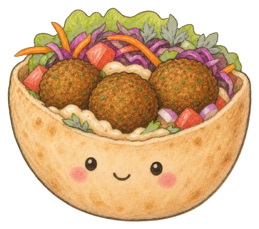 Preview for Falafel Pita Pocket Sticker