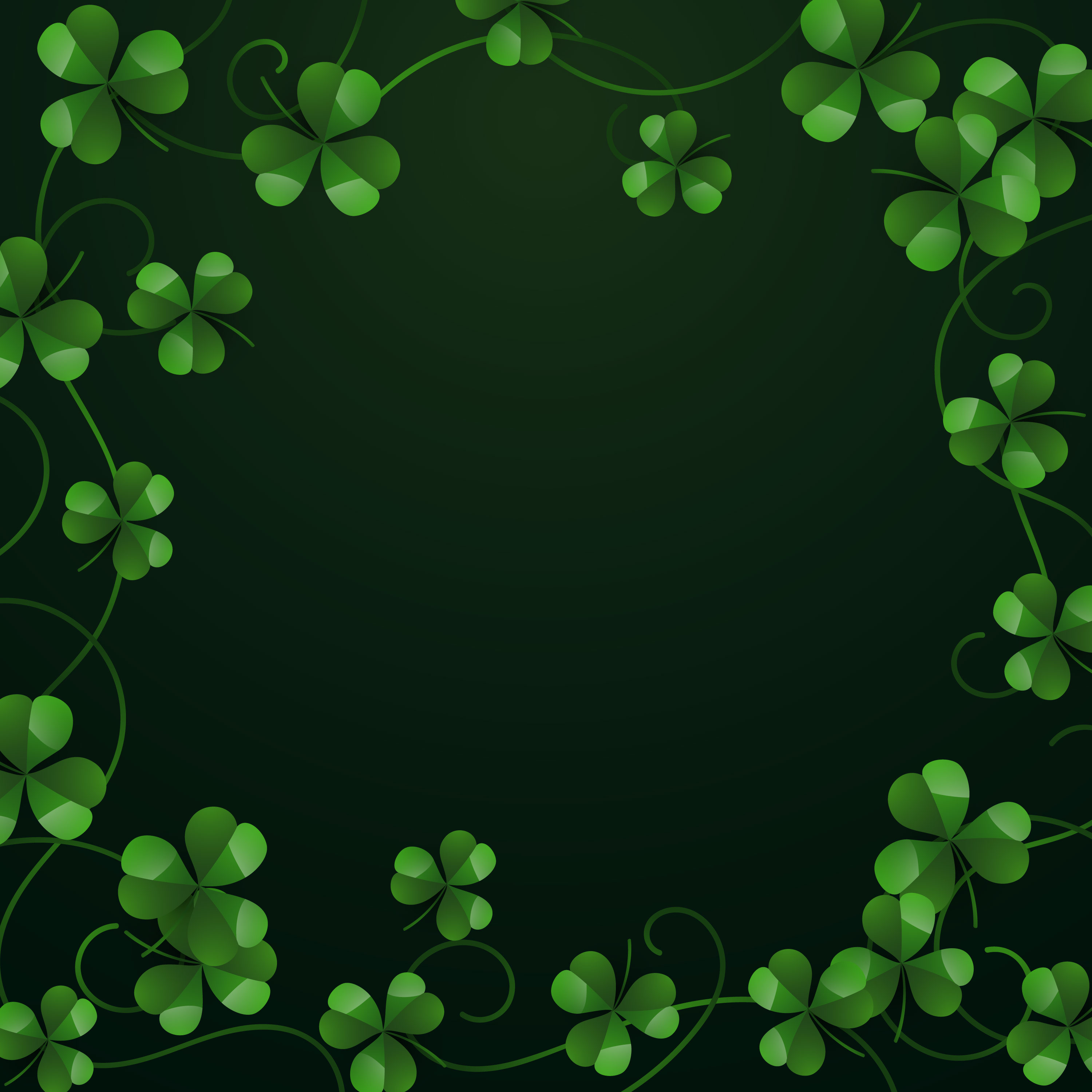 Preview for St-patricks-day-clover-frame-background-2f841
