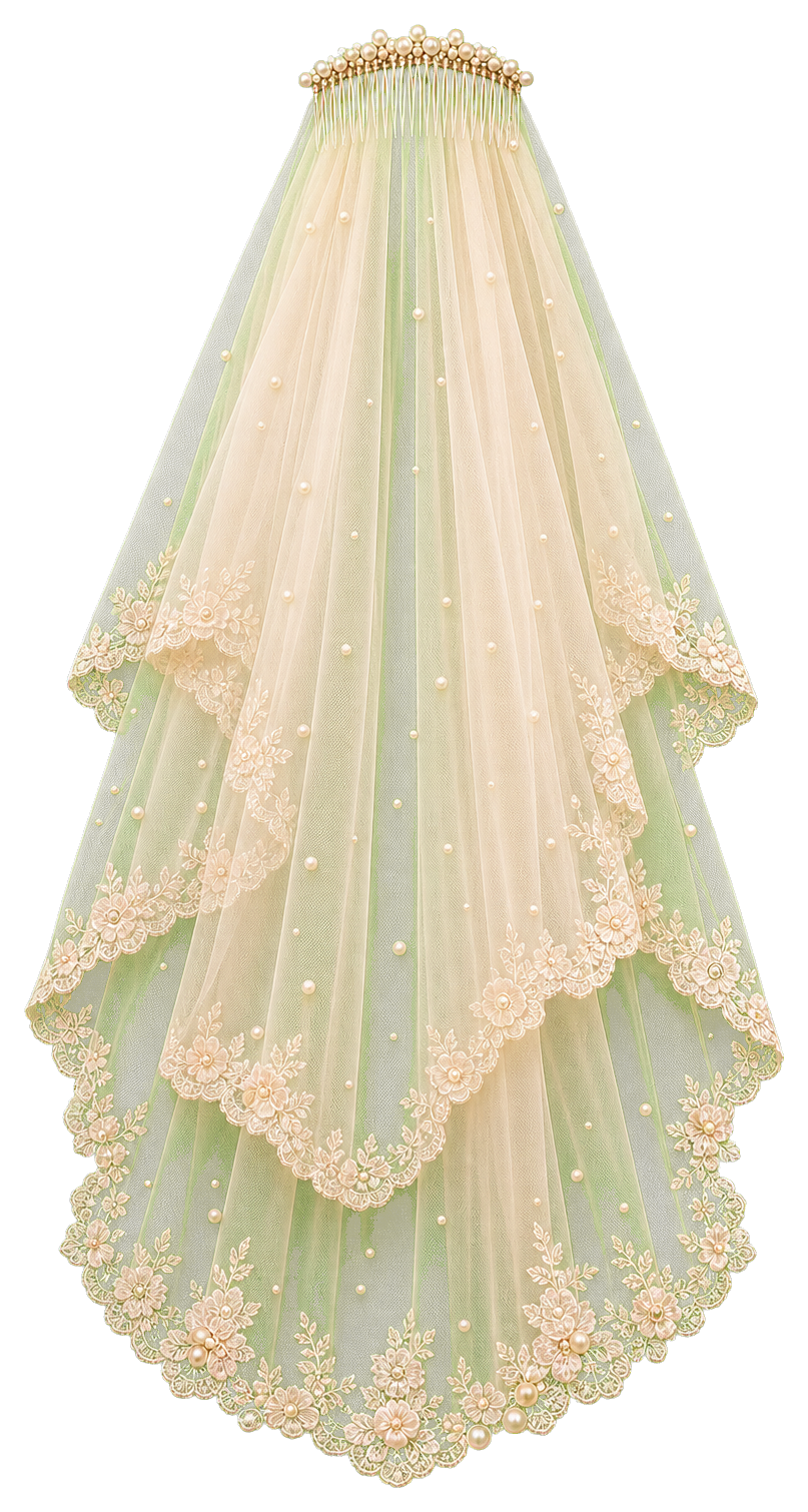 Preview for Bridal Veil Sticker For Wedding Designs