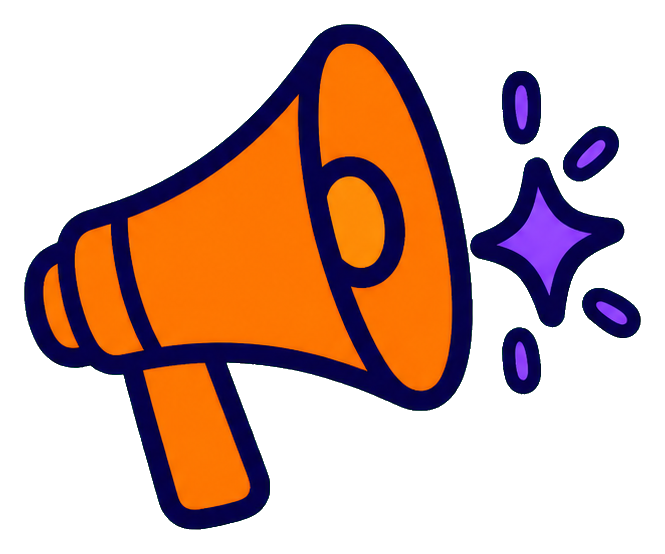 Preview for Megaphone Sparkle Sticker
