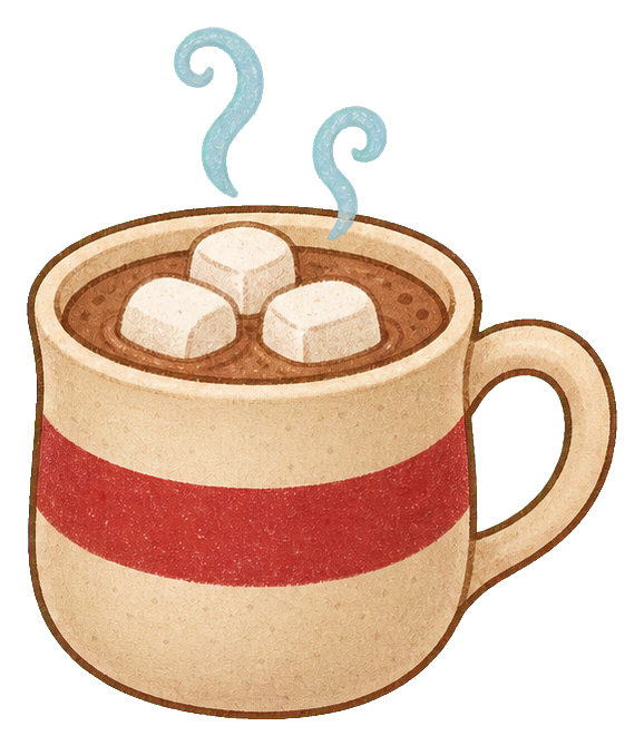 Preview for Cream Christmas Cocoa Mug Sticker