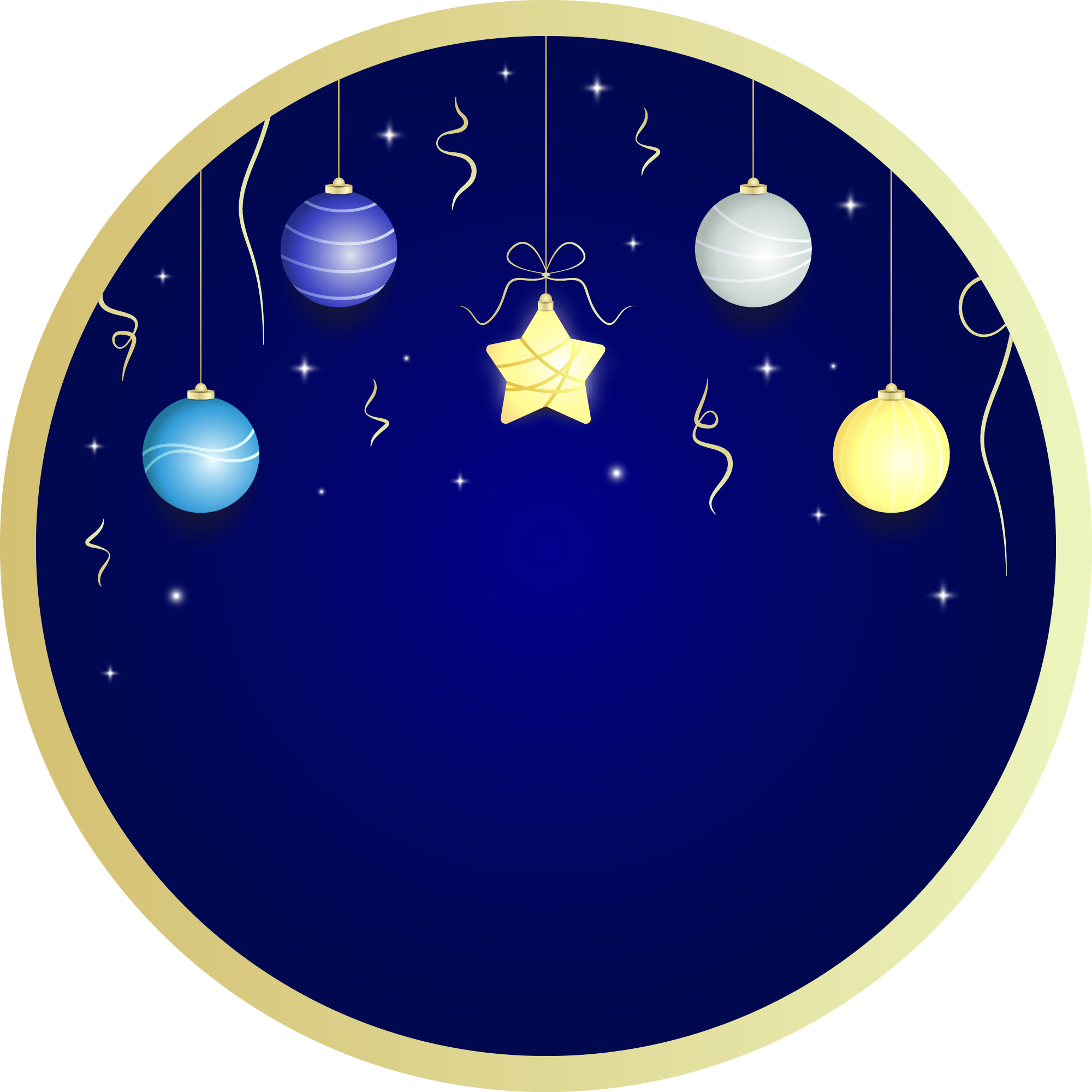 Preview for Christmas-ornaments-star-new-year-sticker-552c1