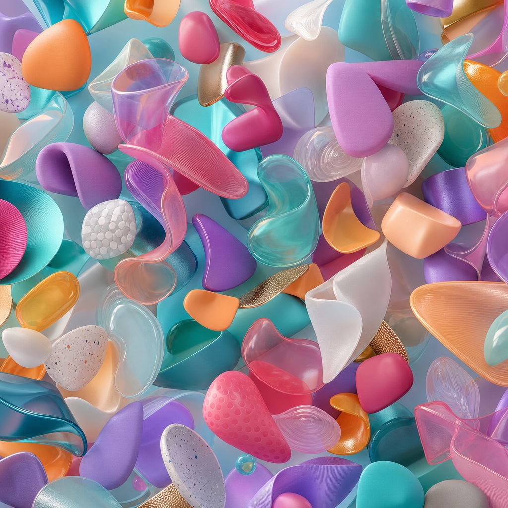 Preview for Translucent Jelly Abstract Background