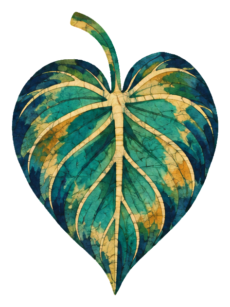 Preview for Batik Tropical Leaves Philodendron
