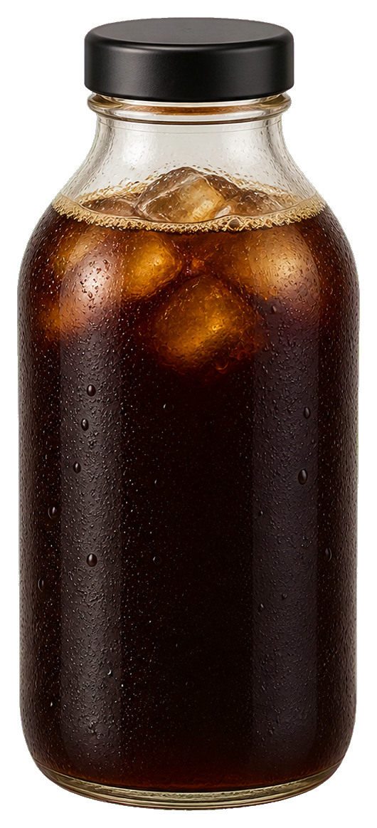 Preview for Blank Cold Brew Bottle Sticker