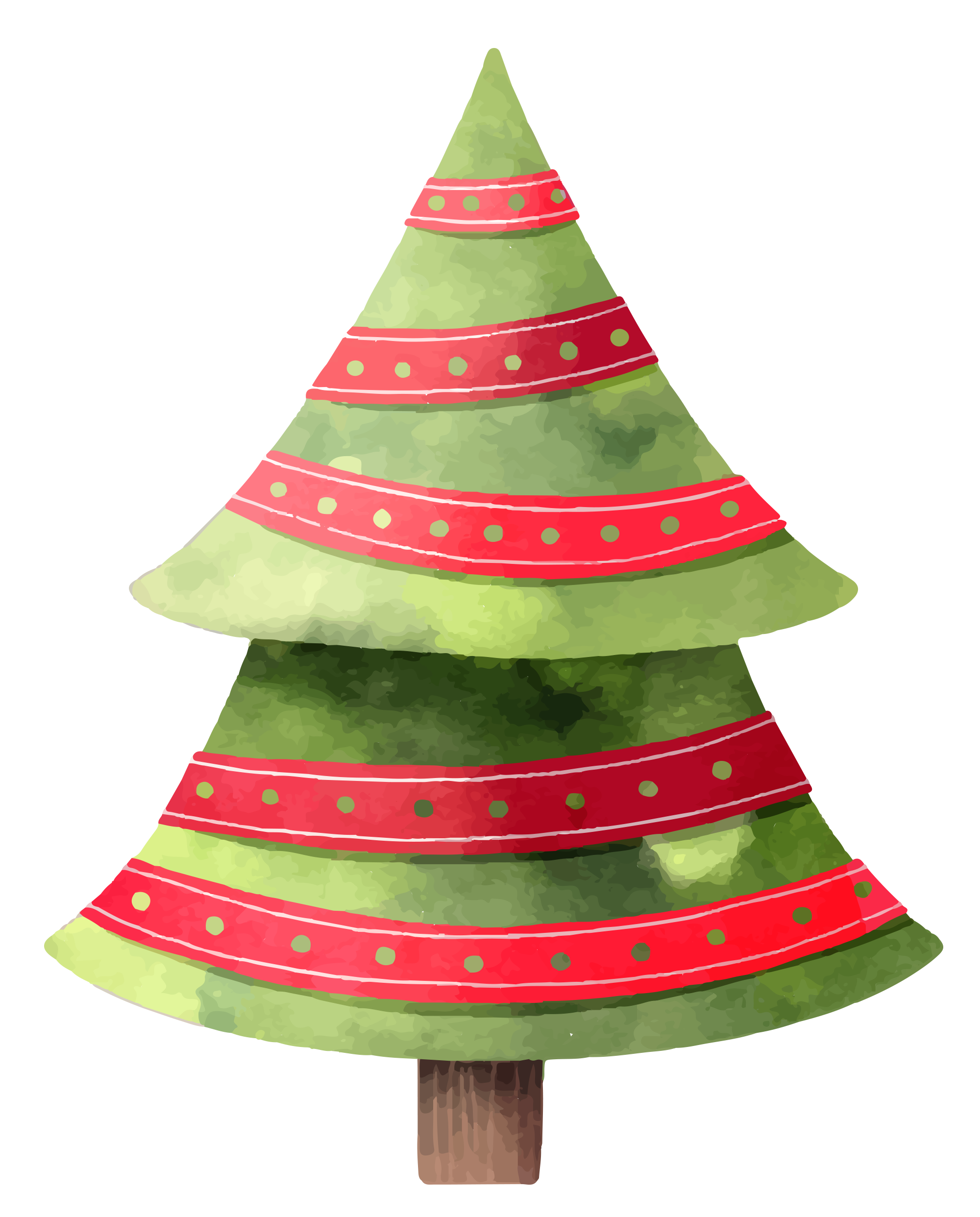 Preview for Christmas-tree-illustration-watercolor-christmas-sticker-6e797