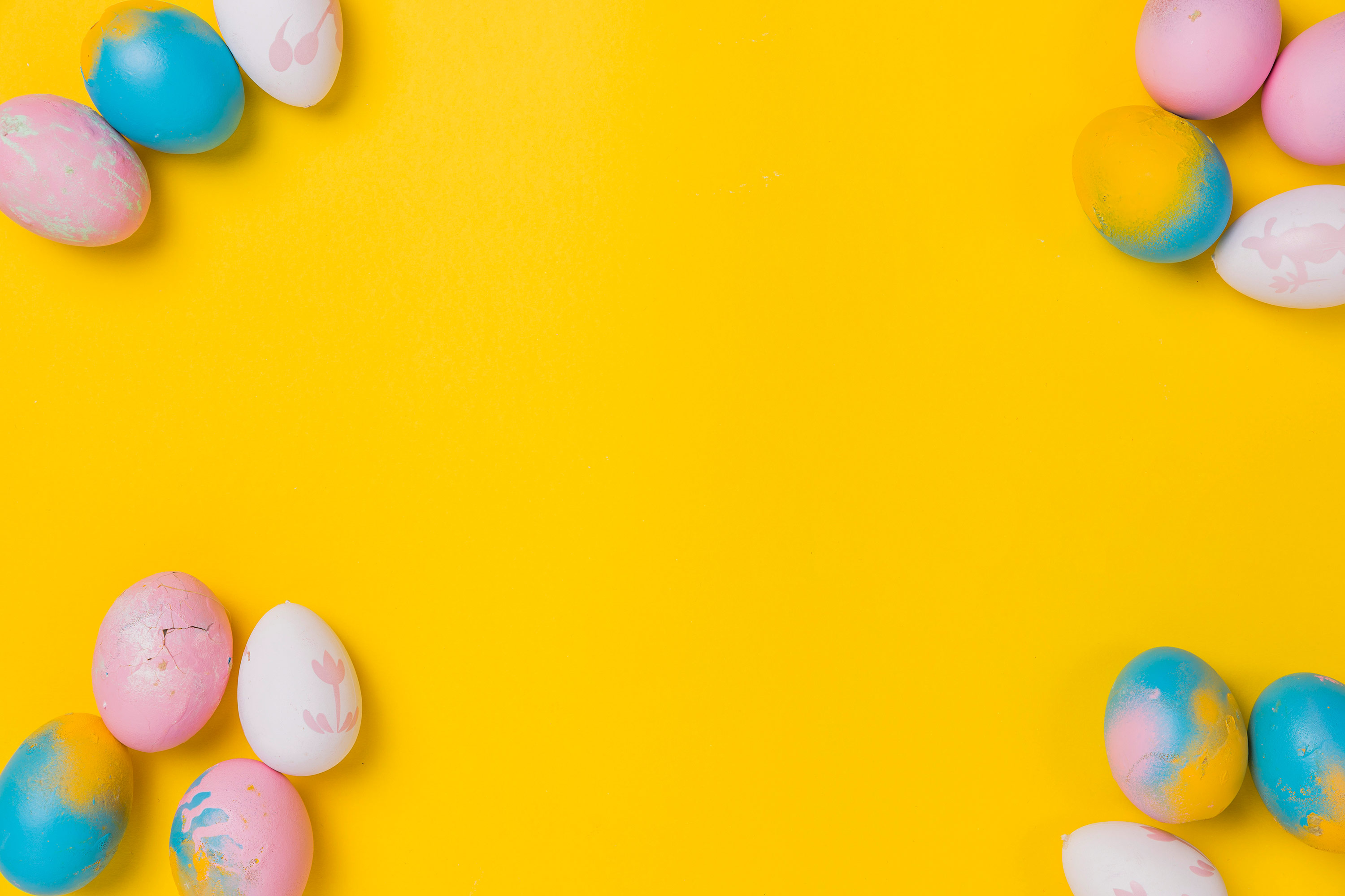 Preview for Easter-egg-frame-yellow-background-7818f