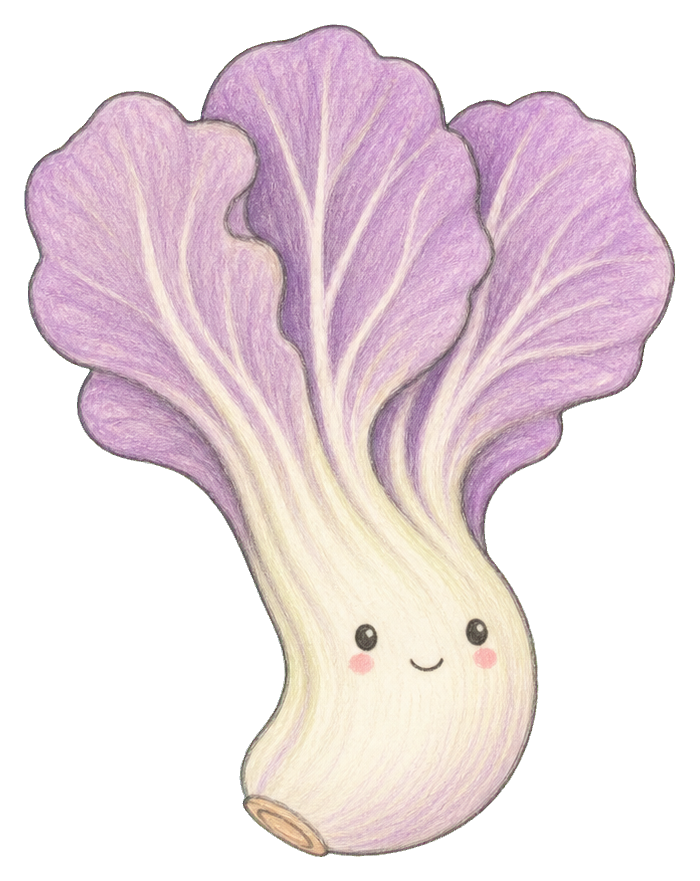 Preview for Bok Choy With Curved Stem Sticker