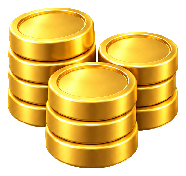 Preview for 3d Gem Treasures Coin Stack