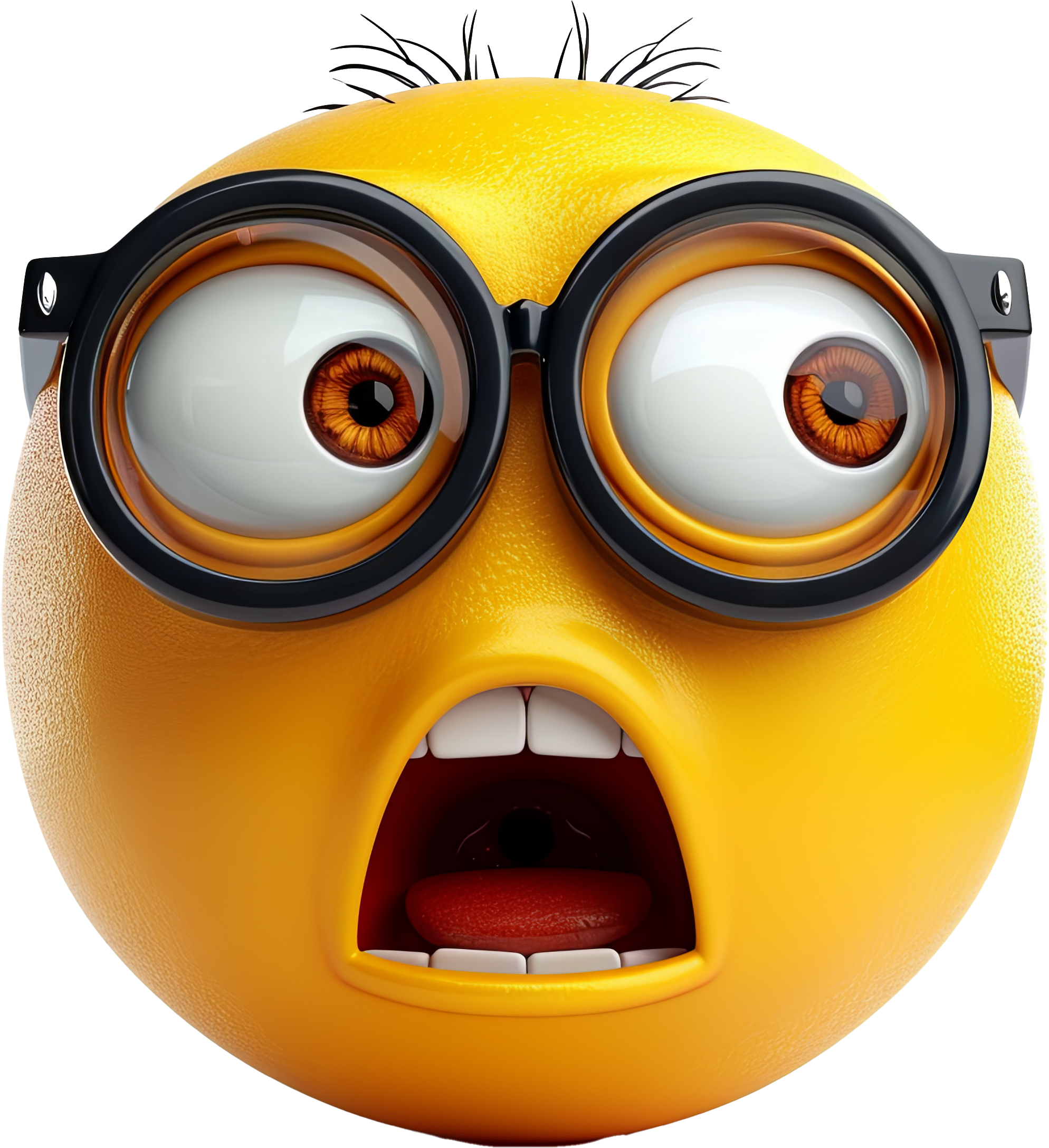 Preview for Surprised-minion-character-image-3d-emoji-sticker-15e59