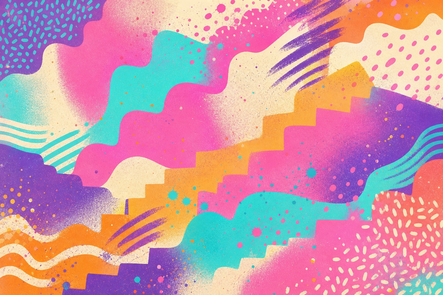 Preview for Candy Brights Retro Pattern Background