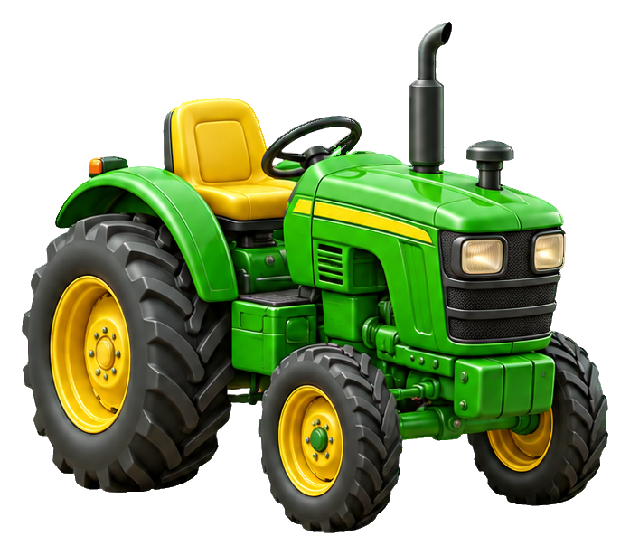 Preview for 3d Tiny Vehicles Farm Tractor