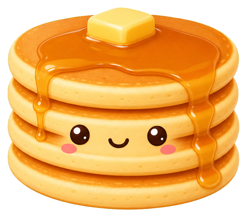 Preview for Happy Pancake Sticker