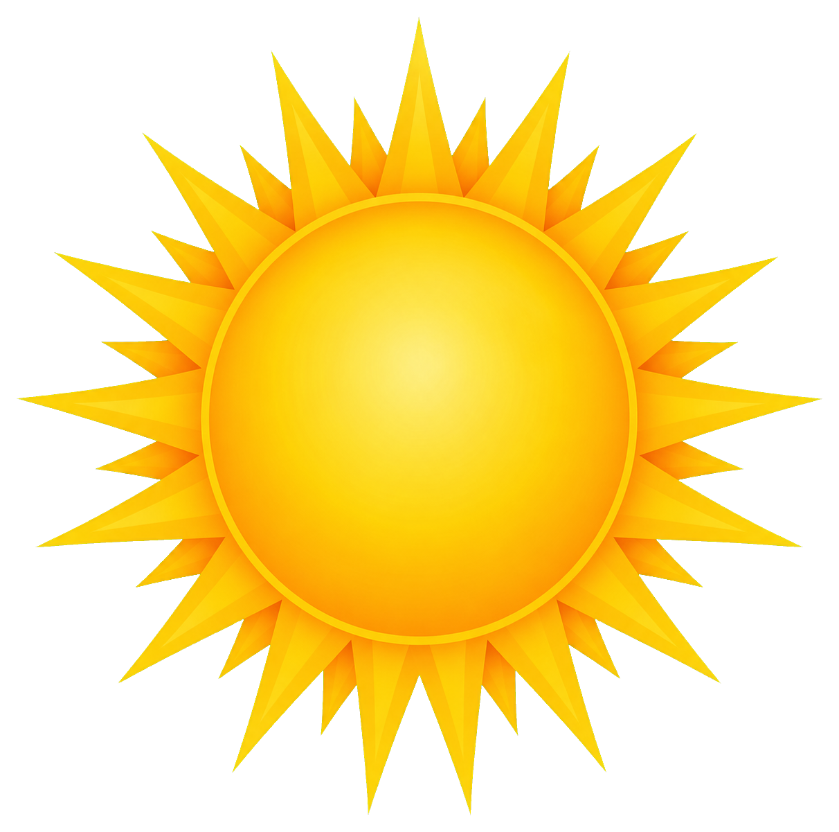 Preview for Classic Sunburst Sticker