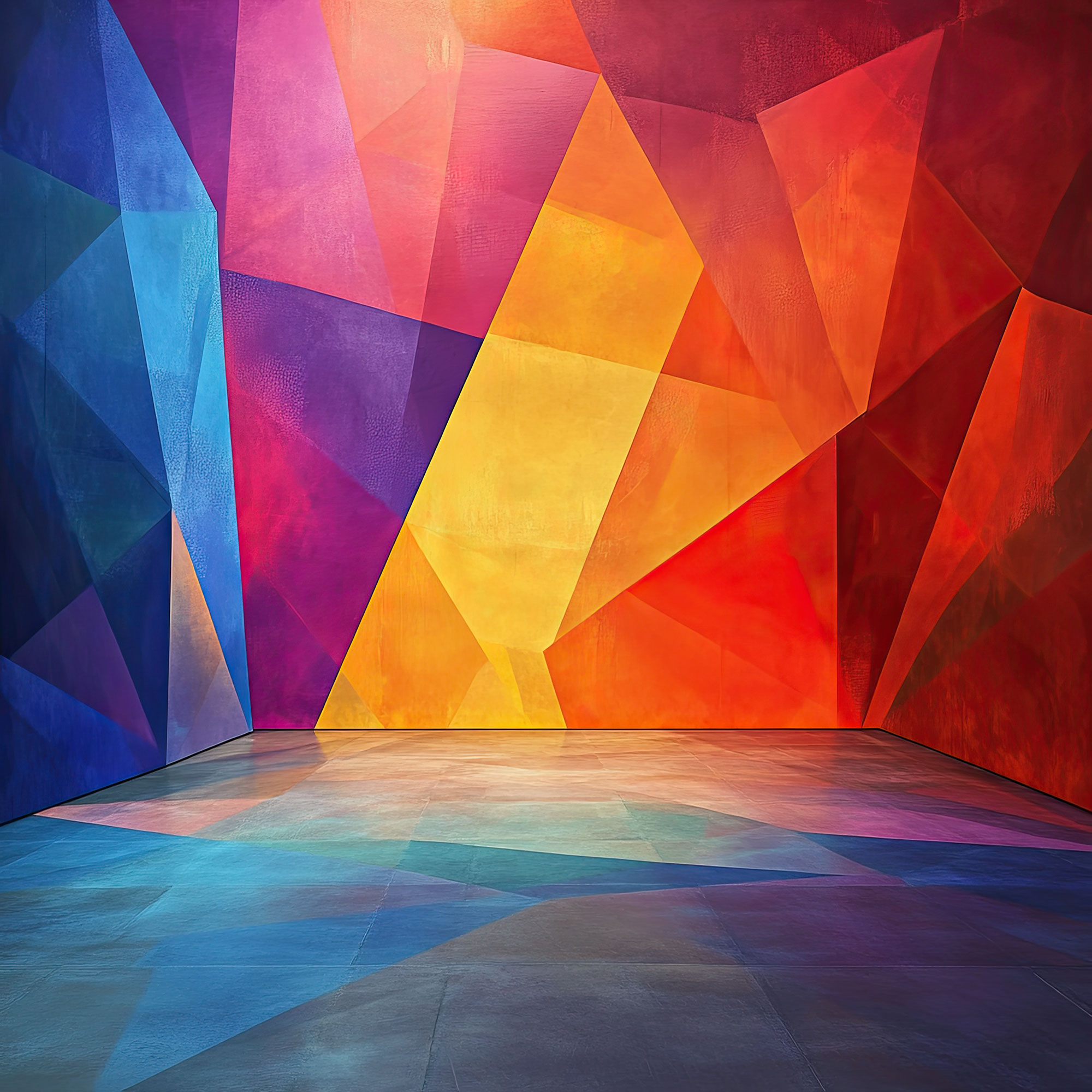 Preview for Vibrant-geometric-room-design-abstract-backdrop-background-3bf6f