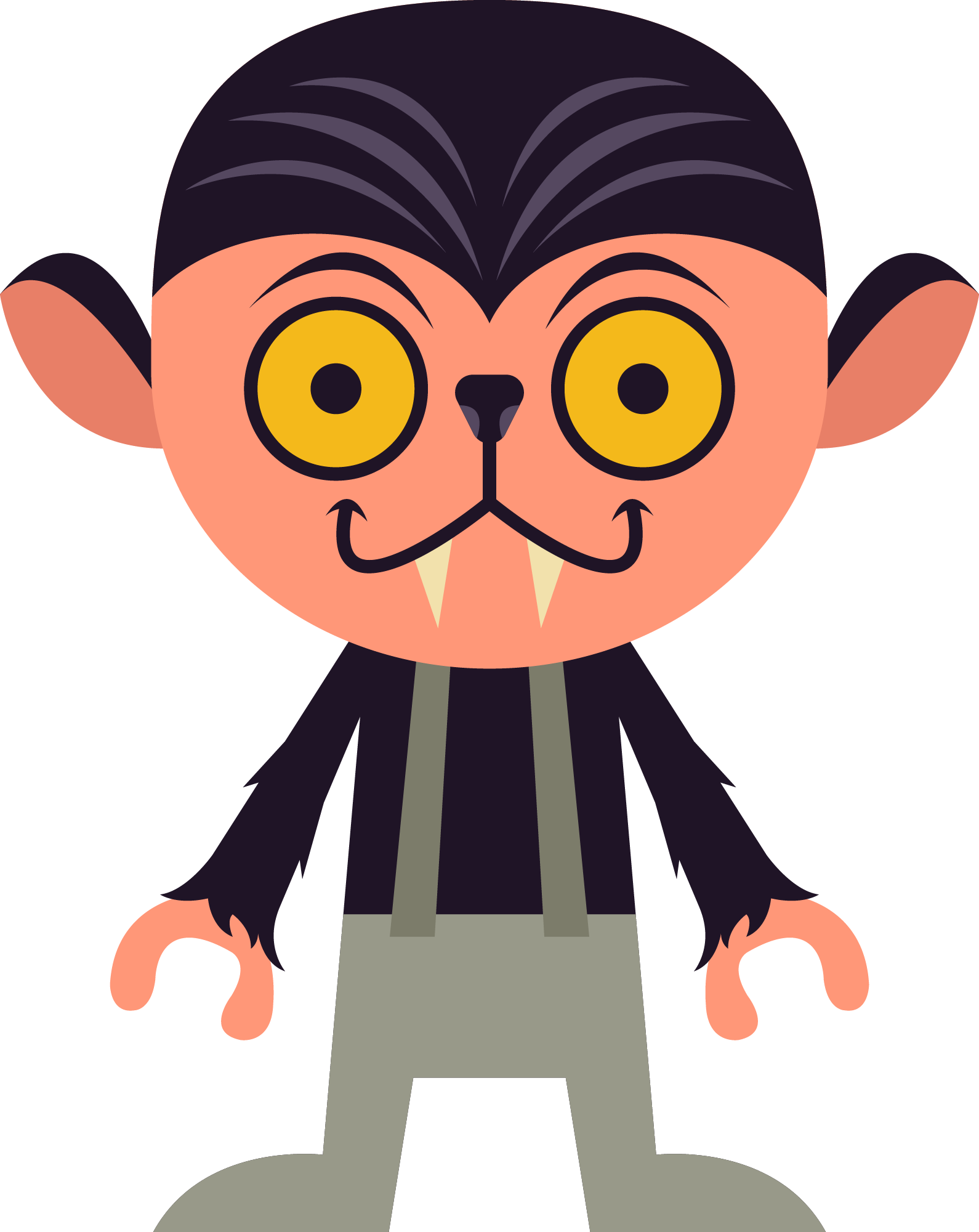 Preview for Friendly-cartoon-vampire-character-halloween-characters-sticker-f1762