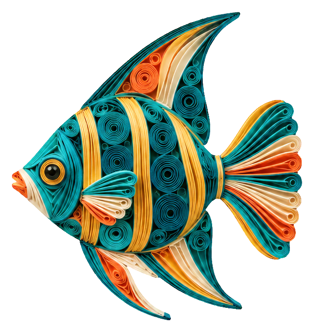 Preview for Quilled Sea Creatures Angelfish