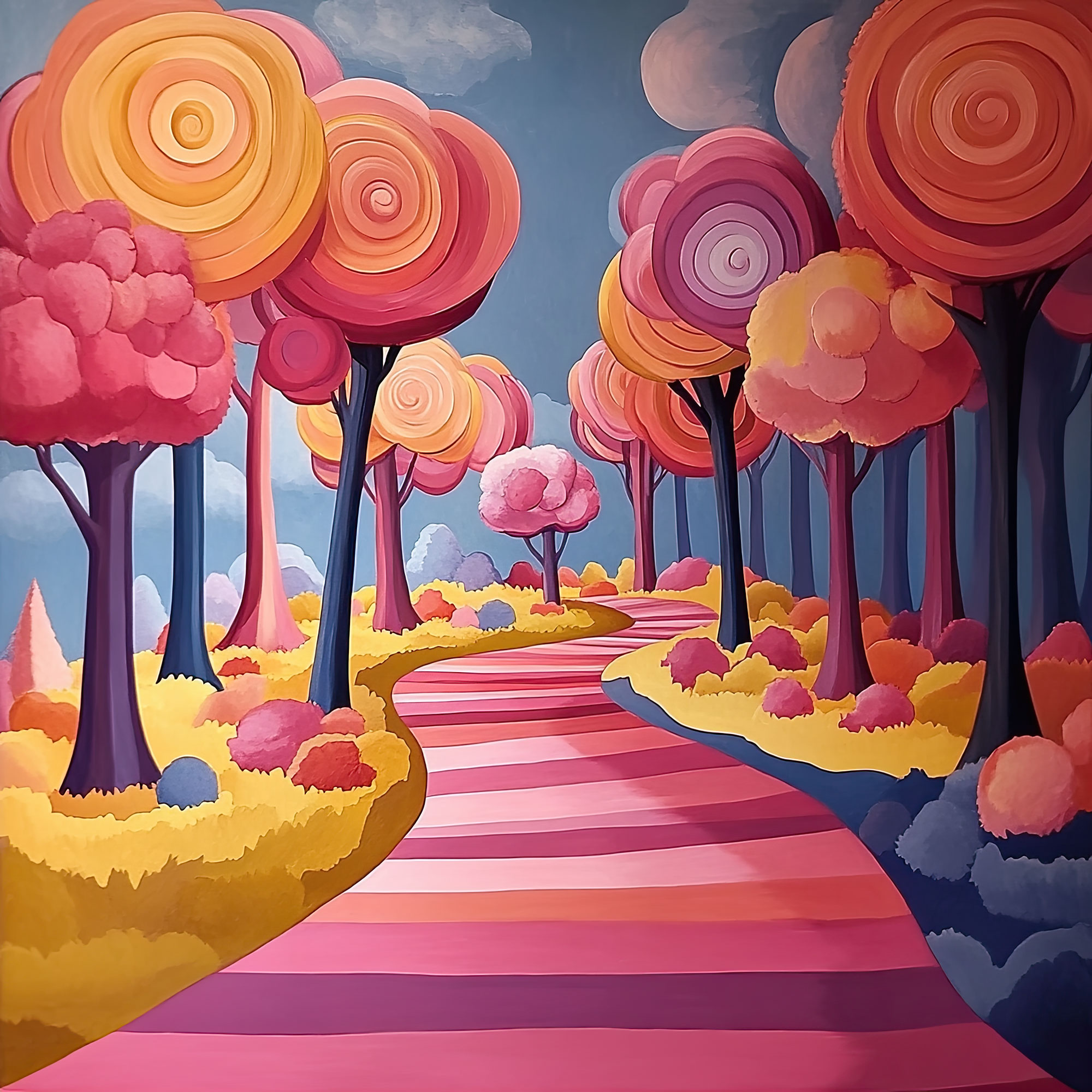 Preview for Fantasy-landscape-art-whimsical-backdrop-background-65306