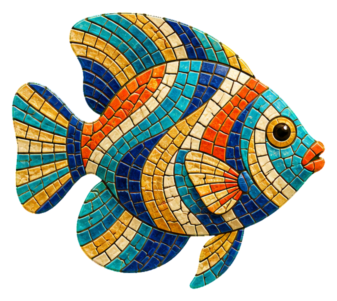 Preview for Mosaic Tropical Fish Mandarin Fish
