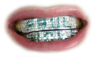 Preview for Diamond-grillz-luxury-dental-accessory-mouths-sticker-7c350