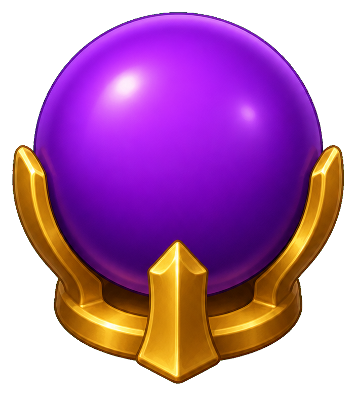 Preview for Violet Magic Orb Sticker