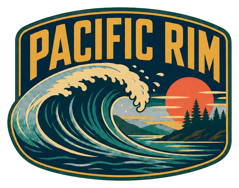 Preview for Pacific Rim Wave Sticker Graphic