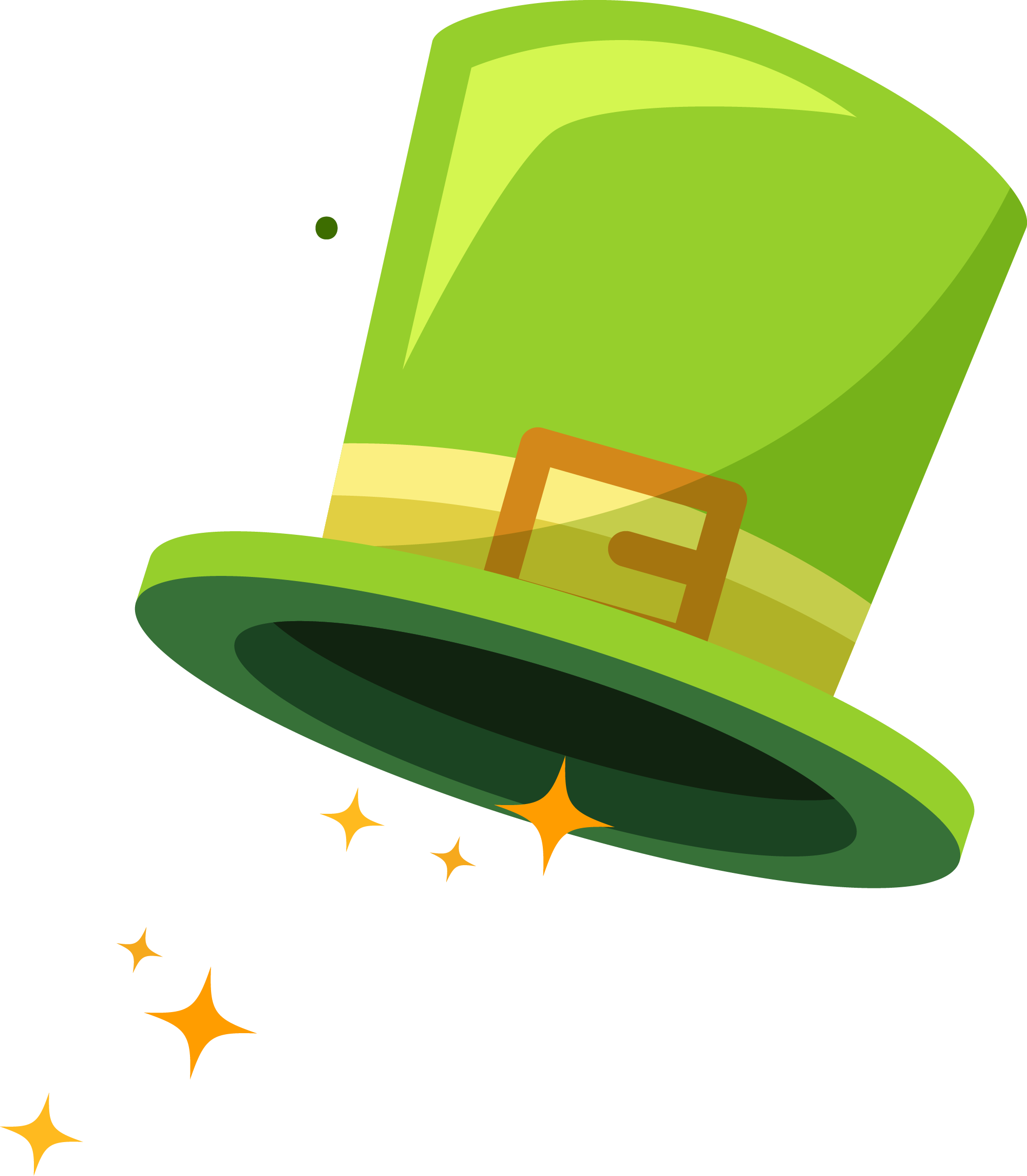 Preview for Lucky-leprechaun-hat-st-patricks-sticker-eefa6