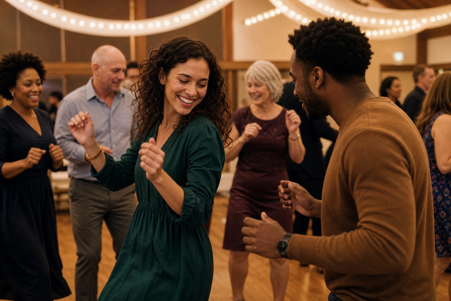 Preview for Birthday Party Dance Scene Stock Background