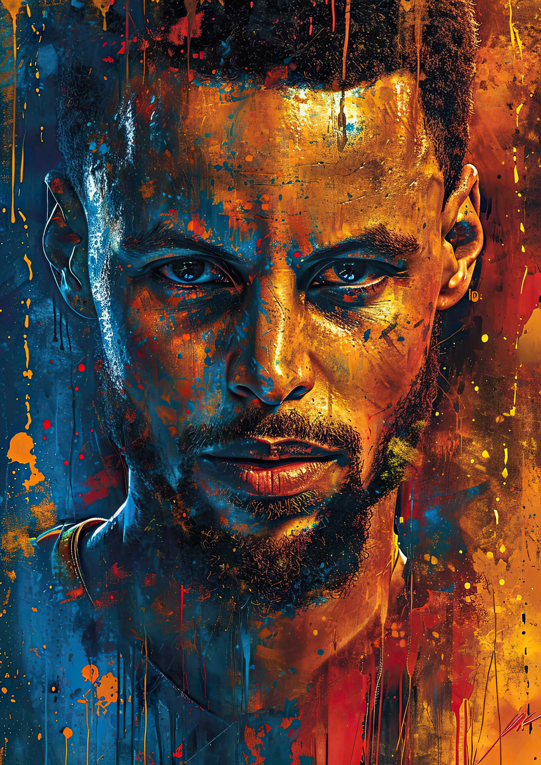 Preview for Chadwick-boseman-abstract-portrait-celebrities-background-d8930