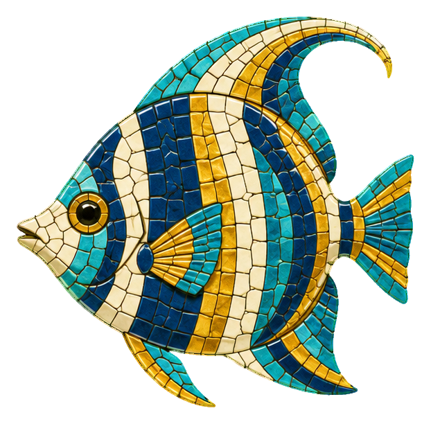 Preview for Mosaic Tropical Fish Moorish Idol
