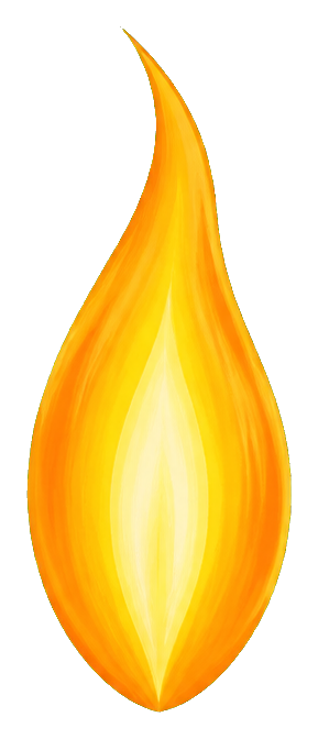 Preview for Candle Flame Sticker Graphic